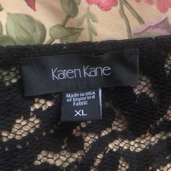 Karen Kane V neck Lace Dress - Picture 3 of 4